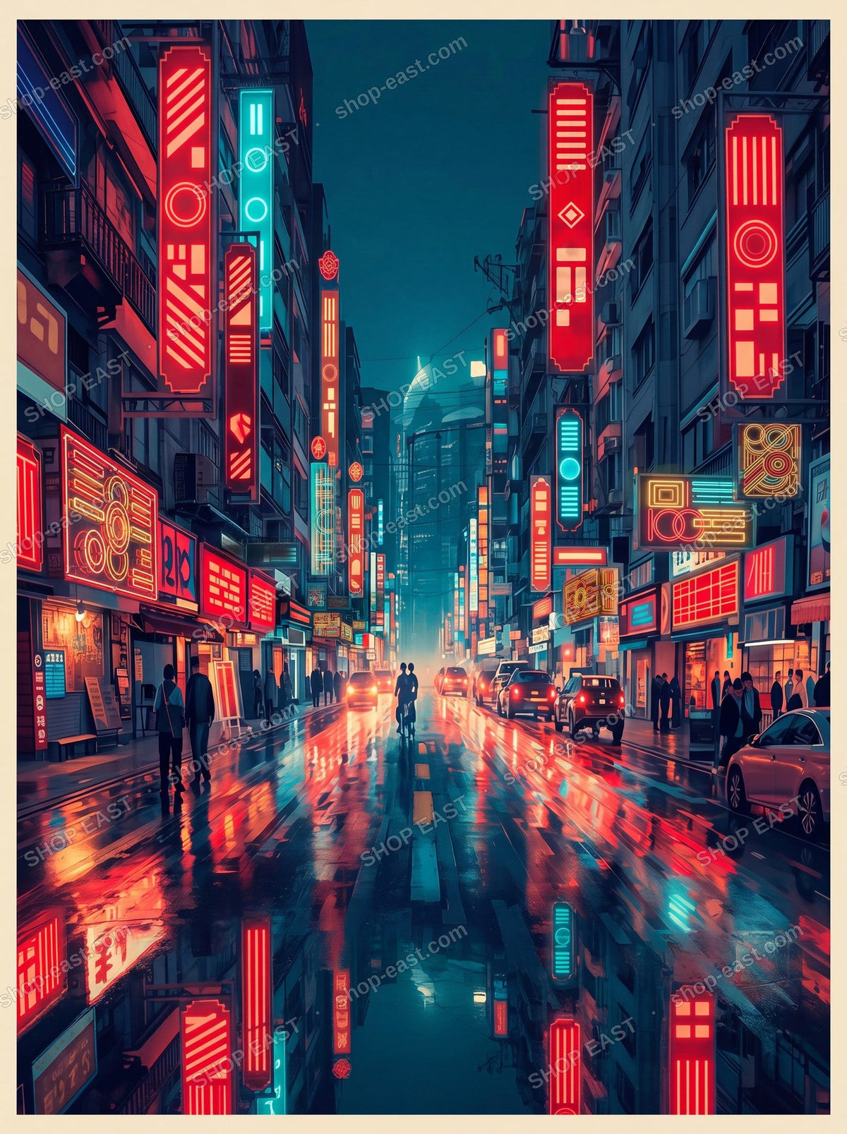 Hong Kong Nights neon art
